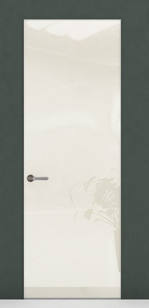 Межкомнатная дверь Глянец ГЛ10 Эмаль + скрытый короб, RAL 9010, 600/700/800/900*2000 мм. «Дверной лидер» в Ярославле